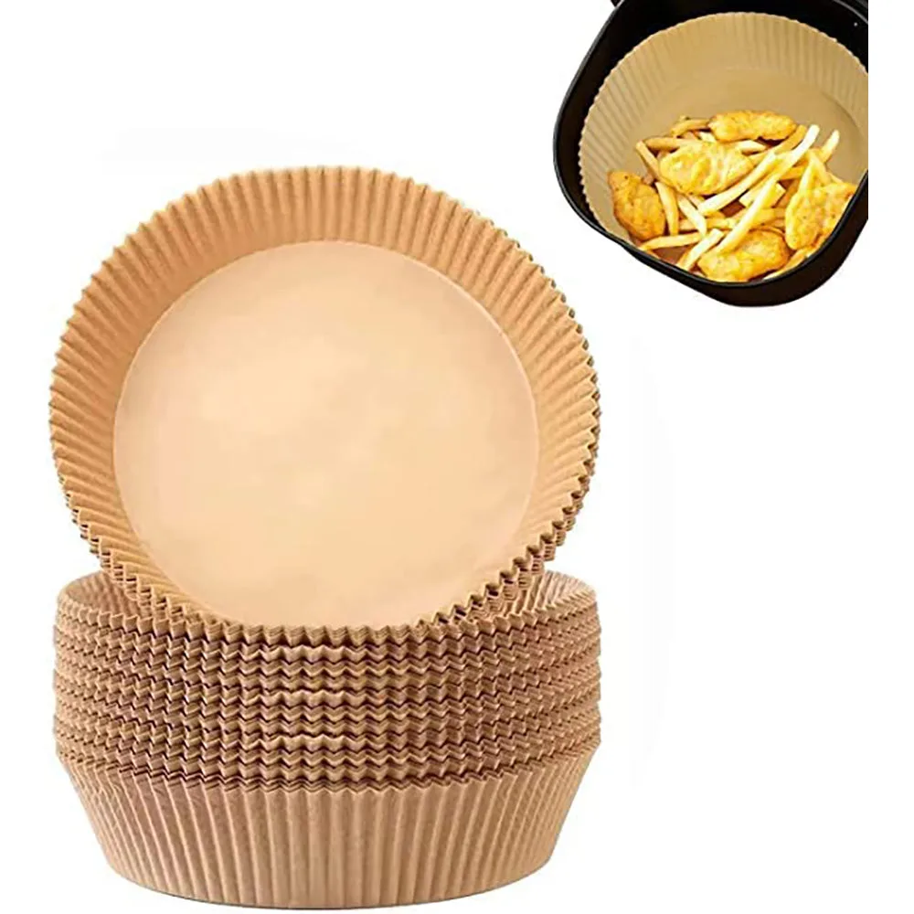 Air Fryer Disposable Paper Liner Non-Stick Air Fryer Paper Liner 100pcs