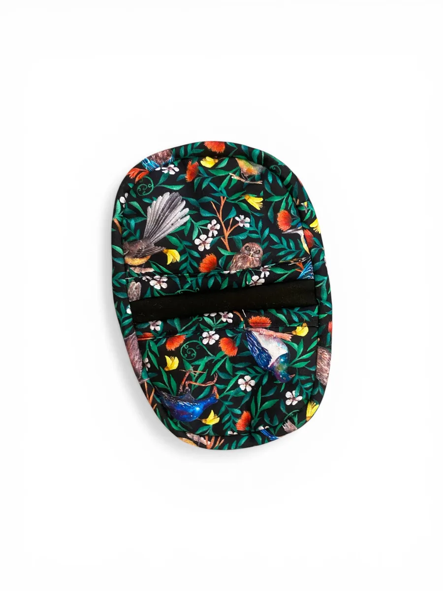 Small Handmade Pot Mitts- NZBird Print"
